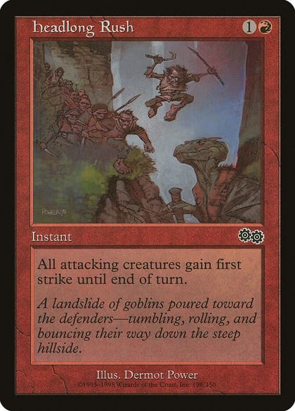 Headlong Rush, Urza's Saga 198