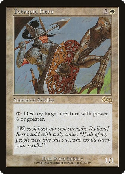 Intrepid Hero, Urza's Saga 19