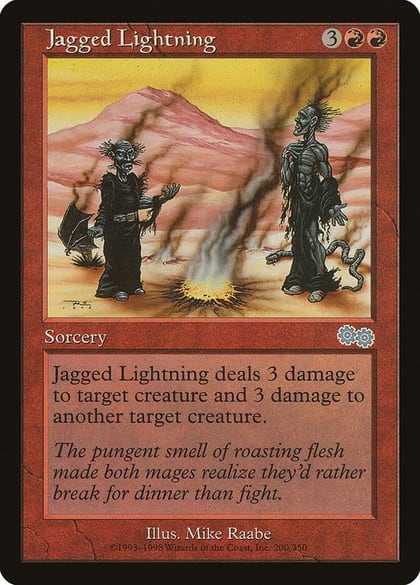 Jagged Lightning, Urza's Saga 200