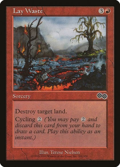 Lay Waste, Urza's Saga 201