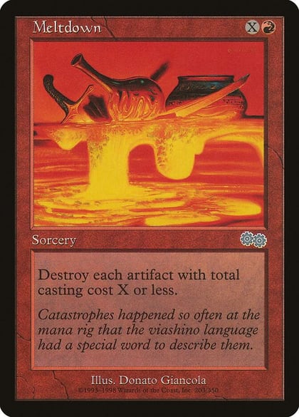 Meltdown, Urza's Saga 203