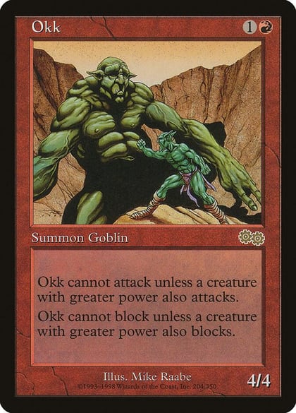 Okk, Urza's Saga 204