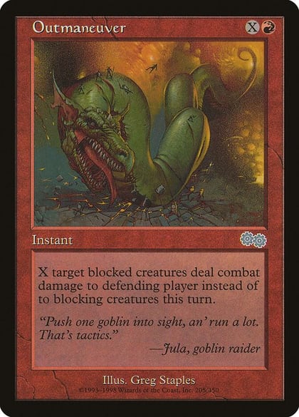 Outmaneuver, Urza's Saga 205