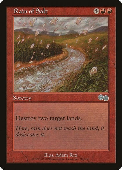 Rain of Salt, Urza's Saga 206