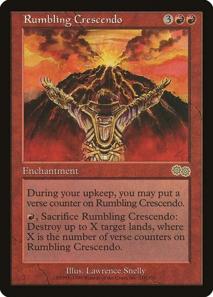 Rumbling Crescendo, Urza's Saga 210