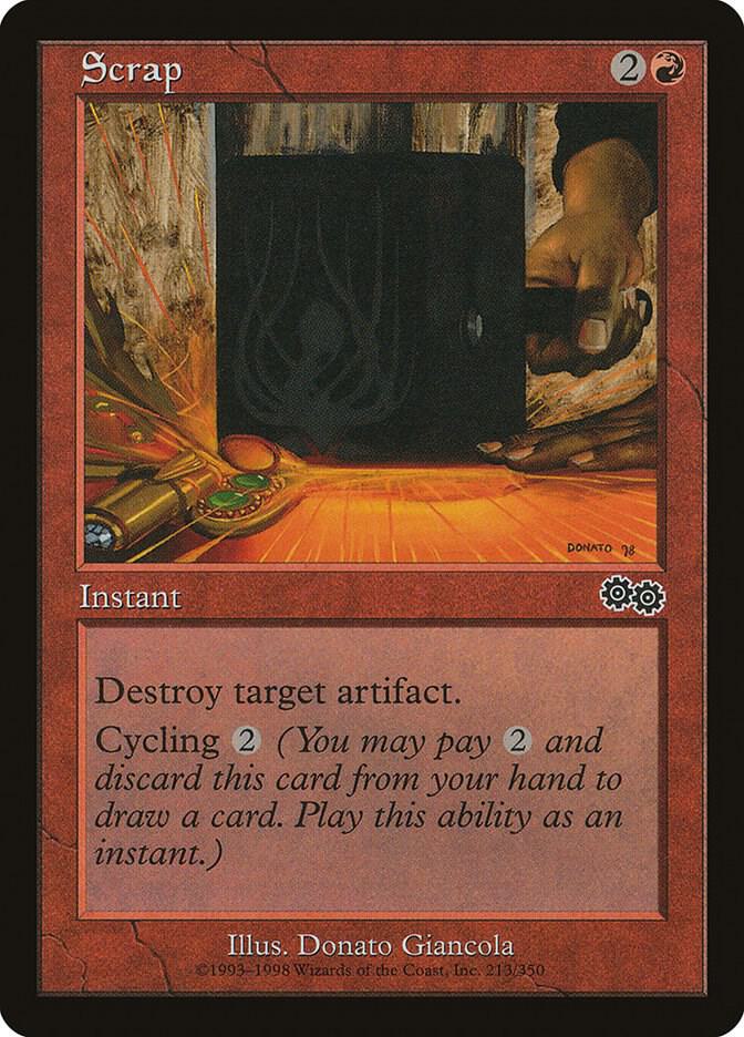 Scrap, Urza's Saga 213