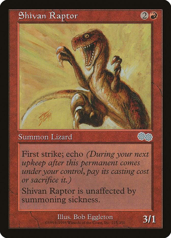 Shivan Raptor, Urza's Saga 215