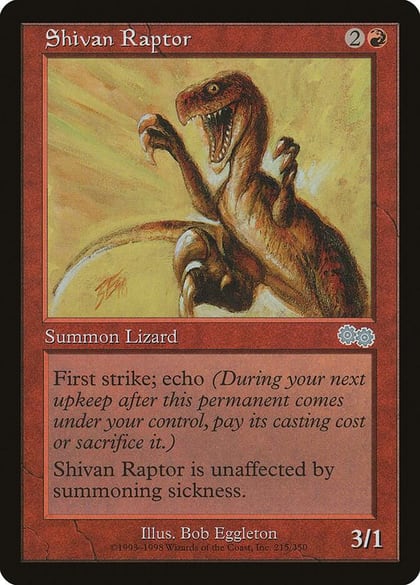 Shivan Raptor, Urza's Saga 215