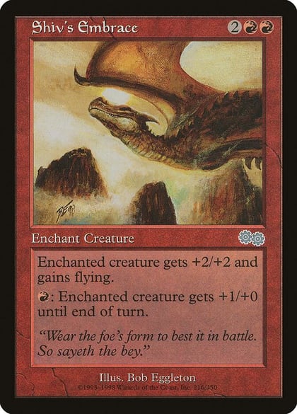 Shiv's Embrace, Urza's Saga 216