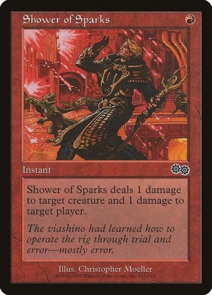Shower of Sparks, Urza's Saga 217