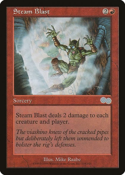Steam Blast, Urza's Saga 219
