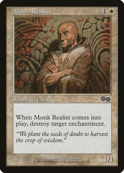 Monk Realist, Urza's Saga 21