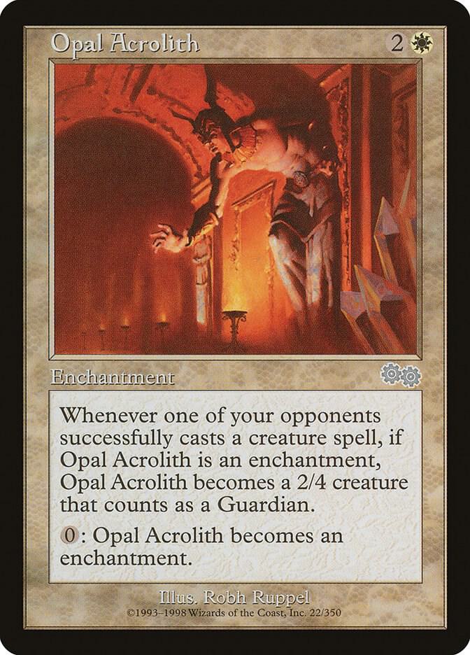 Opal Acrolith, Urza's Saga 22