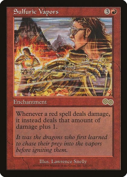 Sulfuric Vapors, Urza's Saga 220