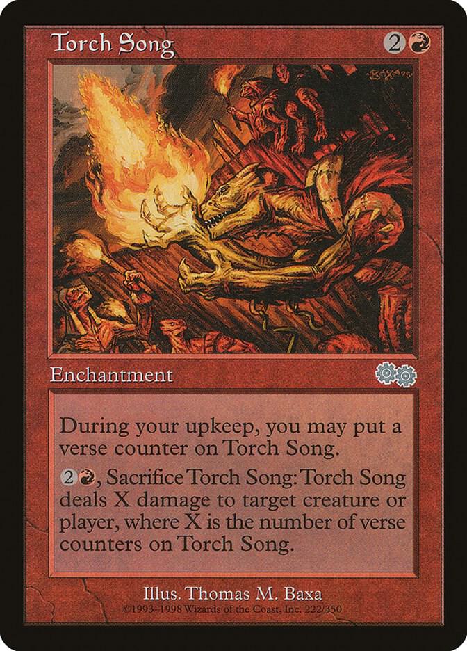 Torch Song, Urza's Saga 222