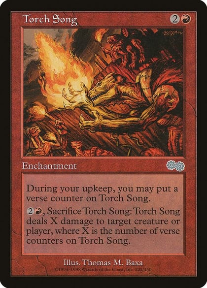 Torch Song, Urza's Saga 222