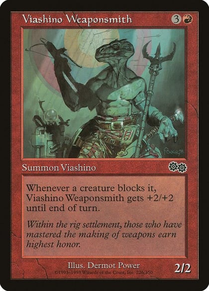 Viashino Weaponsmith, Urza's Saga 226