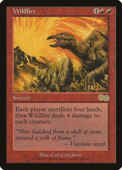 Wildfire, Urza's Saga 228