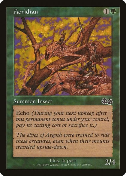 Acridian, Urza's Saga 230