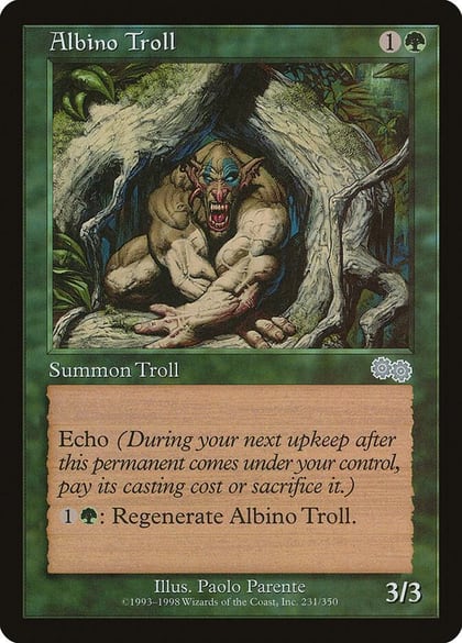 Albino Troll, Urza's Saga 231