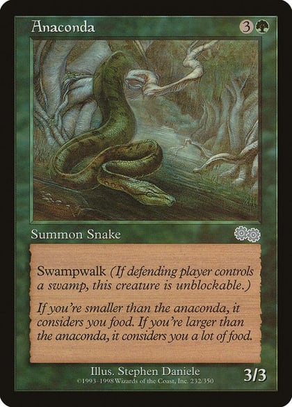 Anaconda, Urza's Saga 232
