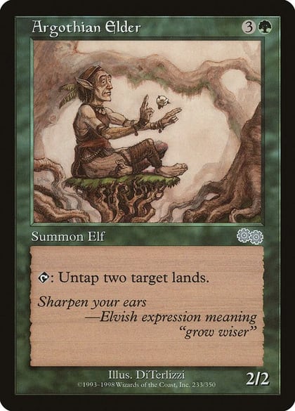 Argothian Elder, Urza's Saga 233