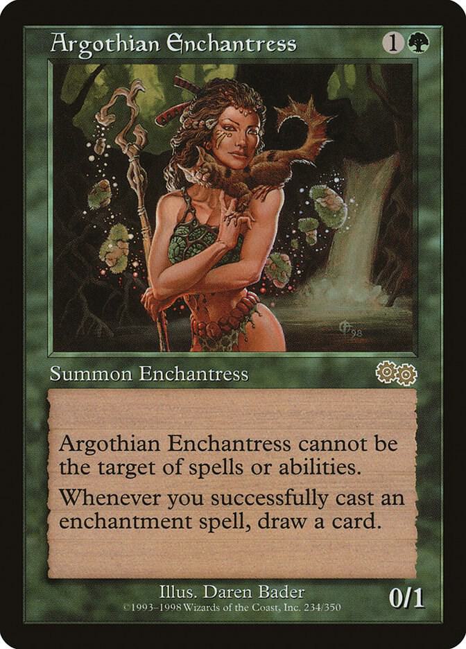 Argothian Enchantress, Urza's Saga 234