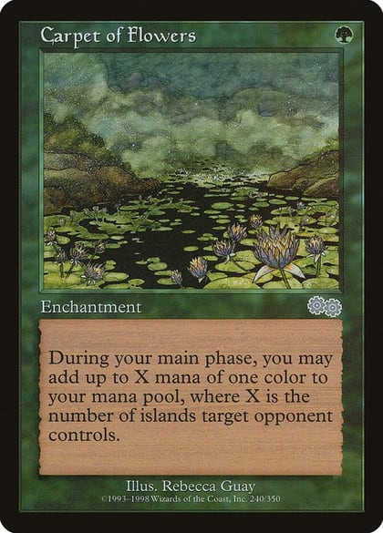 Carpet of Flowers, Urza's Saga 240
