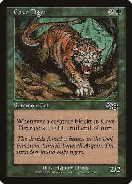 Cave Tiger, Urza's Saga 241