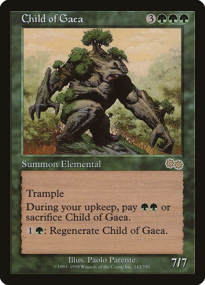 Child of Gaea, Urza's Saga 242