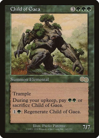 Child of Gaea, Urza's Saga 242