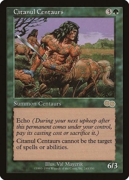 Citanul Centaurs, Urza's Saga 243