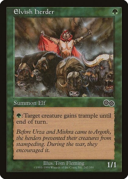 Elvish Herder, Urza's Saga 247