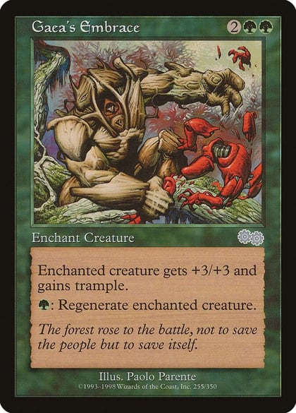 Gaea's Embrace, Urza's Saga 255