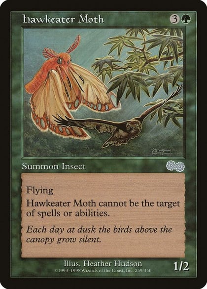 Hawkeater Moth, Urza's Saga 259