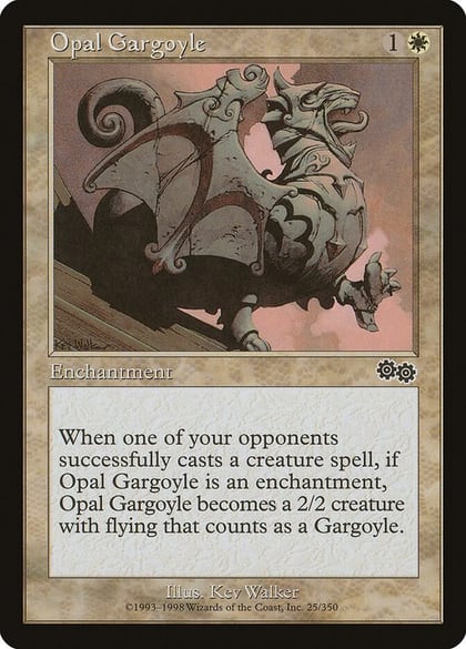 Opal Gargoyle, Urza's Saga 25