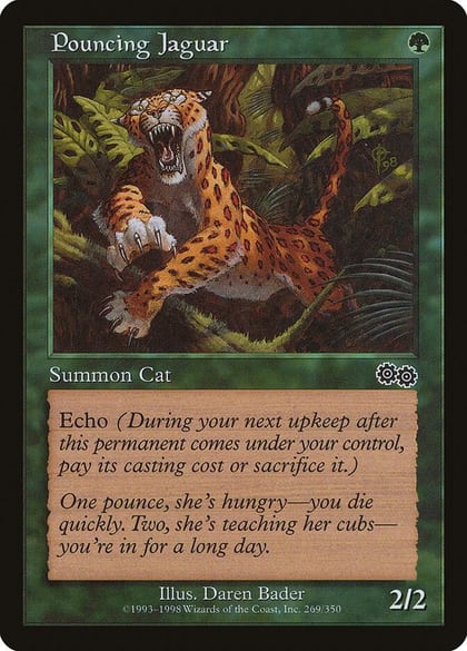 Pouncing Jaguar, Urza's Saga 269