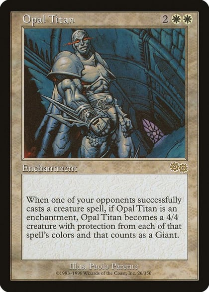 Opal Titan, Urza's Saga 26