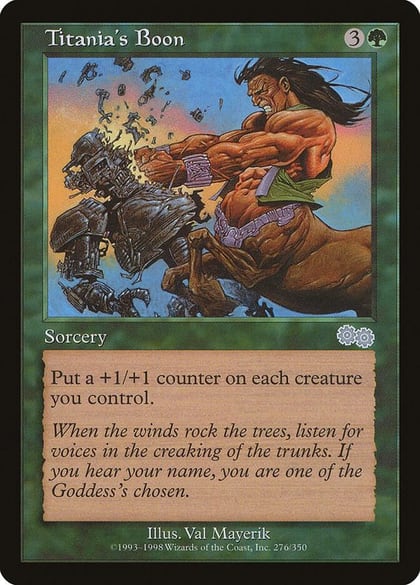 Titania's Boon, Urza's Saga 276