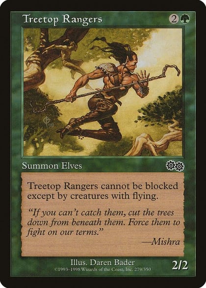 Treetop Rangers, Urza's Saga 279