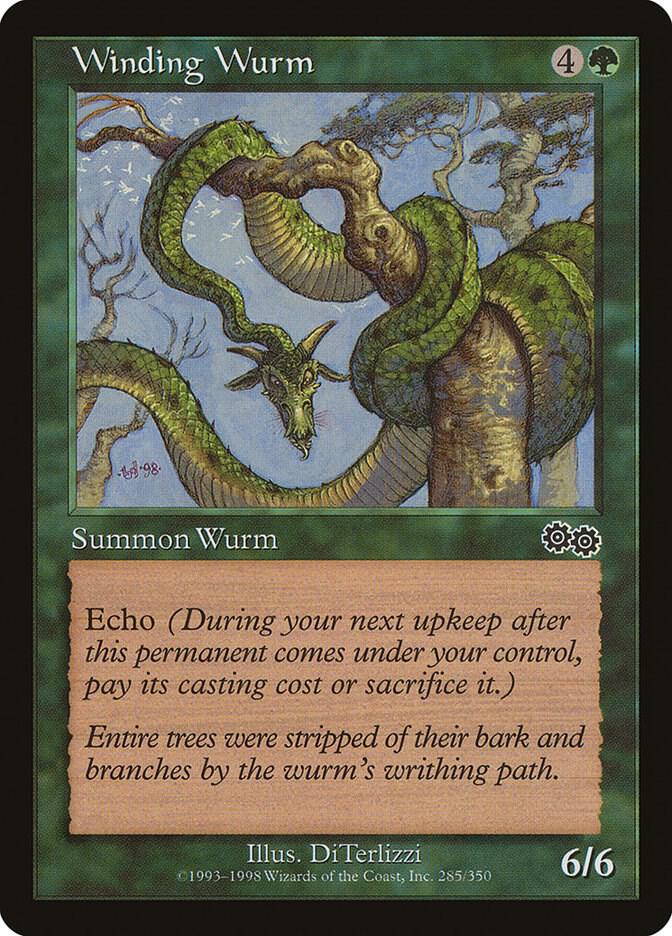 Winding Wurm, Urza's Saga 285