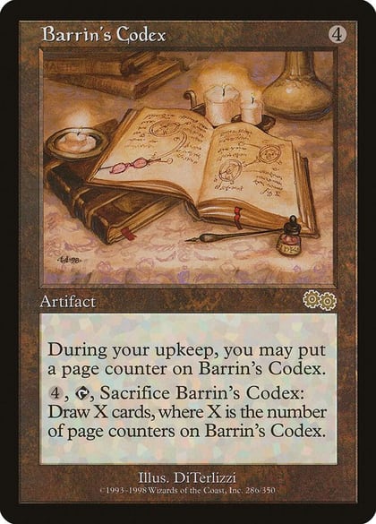 Barrin's Codex, Urza's Saga 286