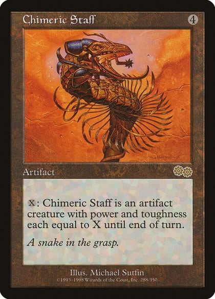 Chimeric Staff, Urza's Saga 288