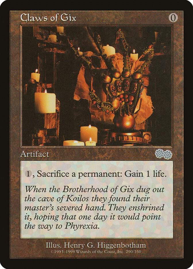 Claws of Gix, Urza's Saga 290