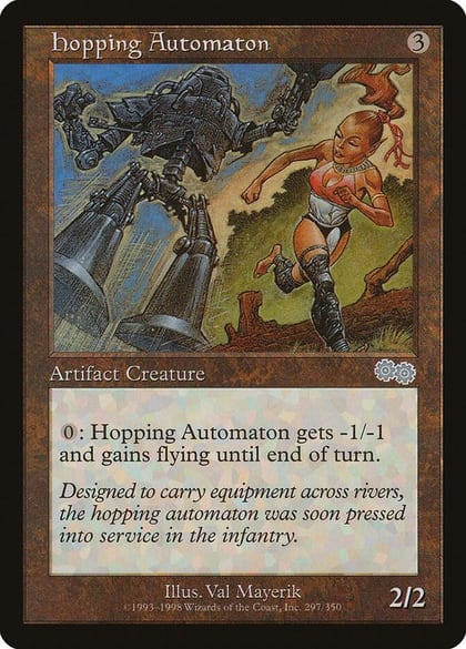 Hopping Automaton, Urza's Saga 297