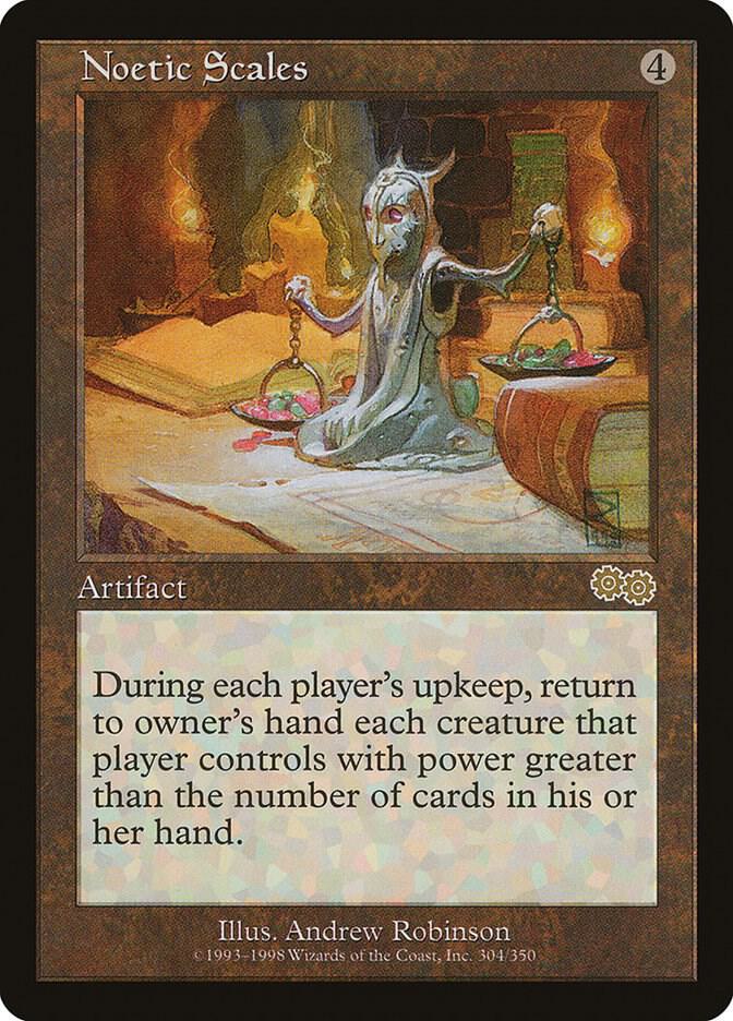 Noetic Scales, Urza's Saga 304