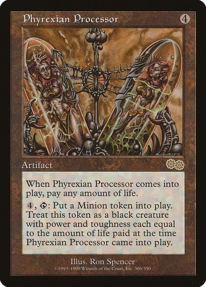 Phyrexian Processor, Urza's Saga 306