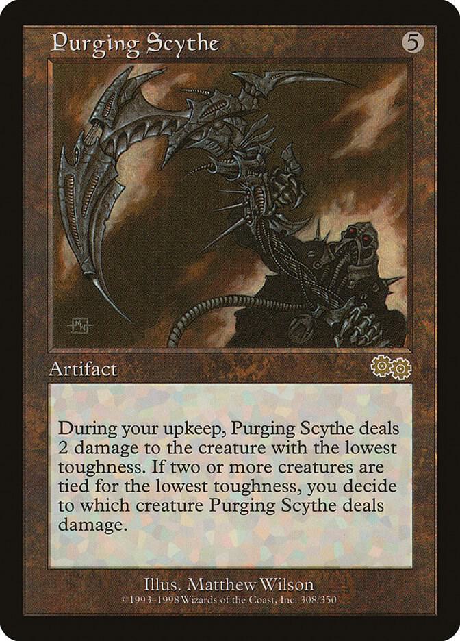 Purging Scythe, Urza's Saga 308