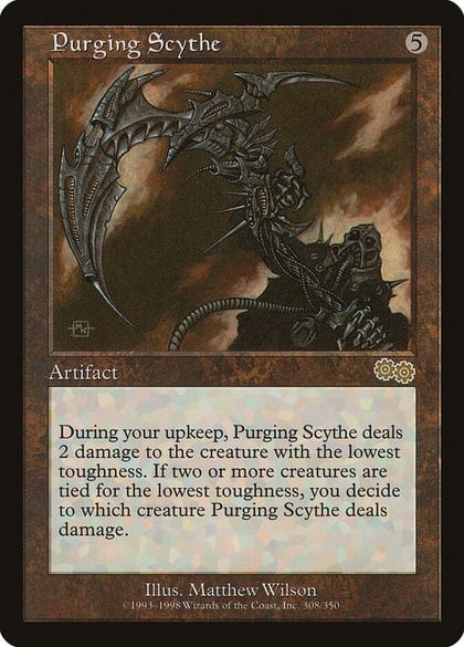 Purging Scythe, Urza's Saga 308
