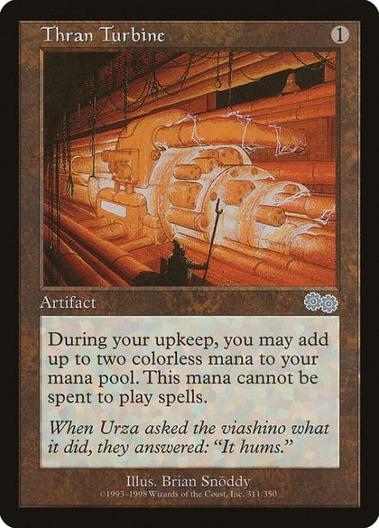 Thran Turbine, Urza's Saga 311